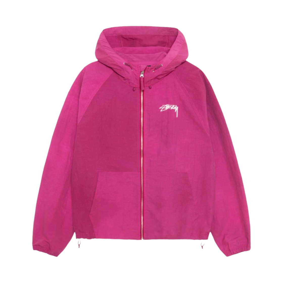 스투시 웨이브 다이 비치 쉘 자켓 베리(Stussy Wave Dye Beach Shell Jacket Berry)