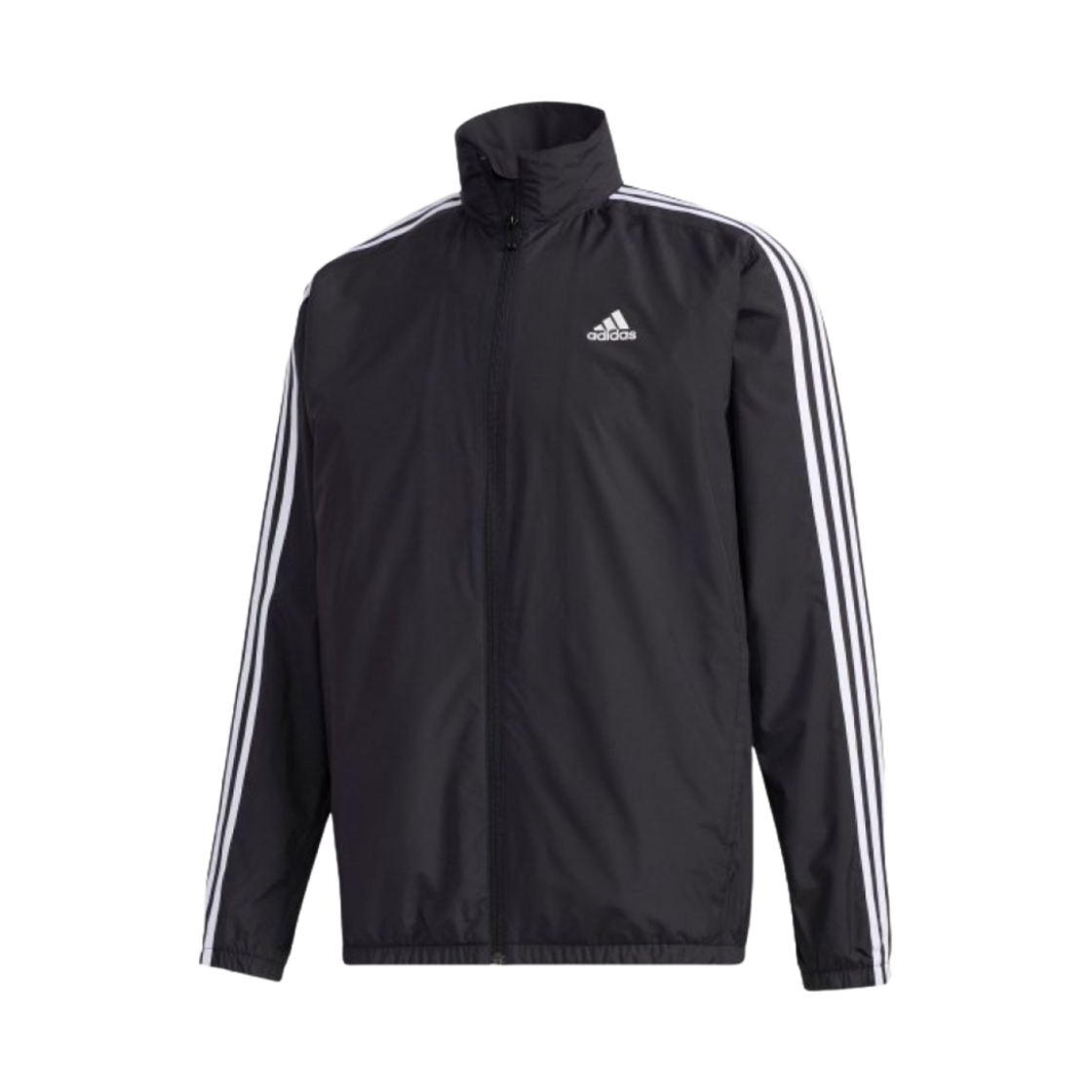 아디다스 머스트 해브 삼선 윈드 자켓 블랙 - US 사이즈(Adidas Must Have 3-Stripes Wind Jacket Black - US Sizing) - 1