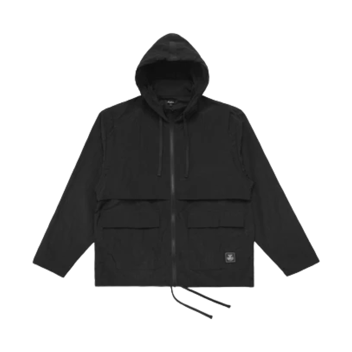 - Malbon Golf Micro Ripstop Convertible Shell Jacket Onyx