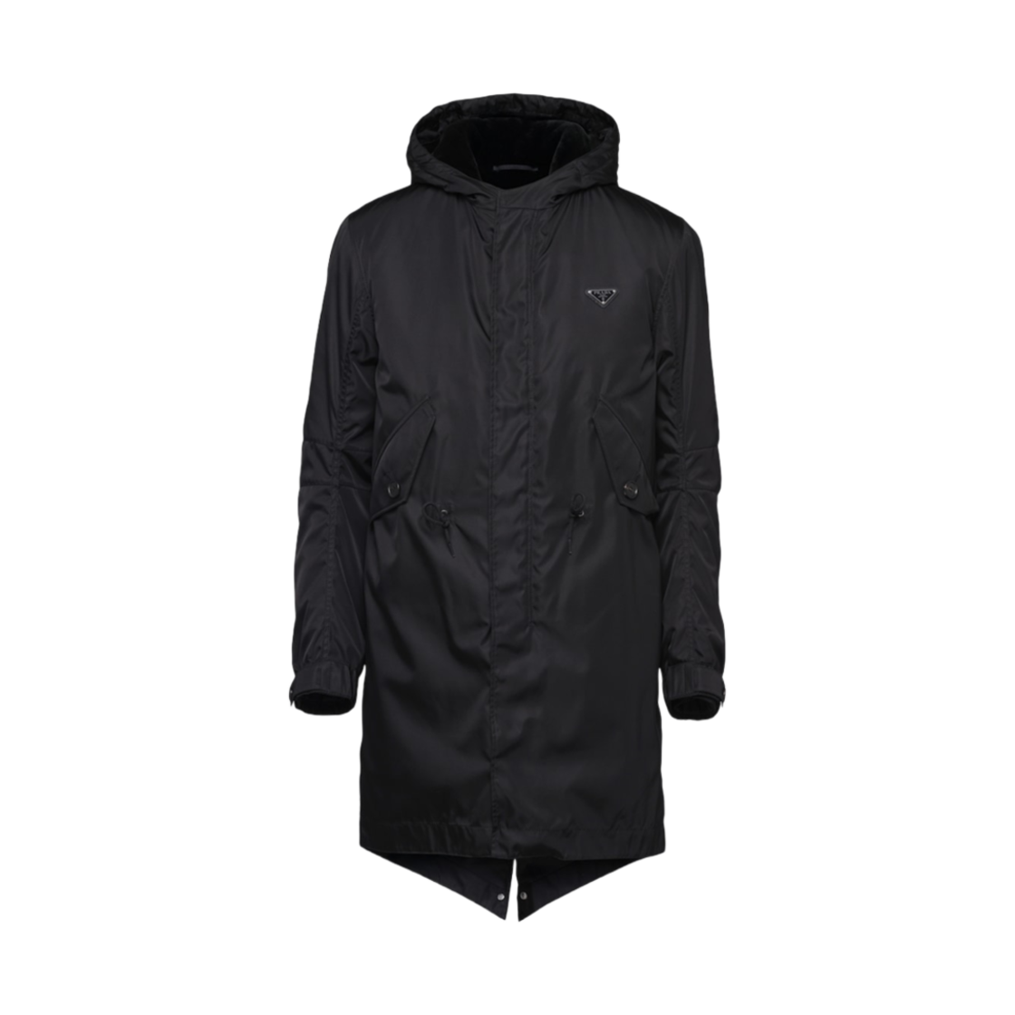 SGX390-1WQ8-F0002 Prada Re-Nylon Parka Black