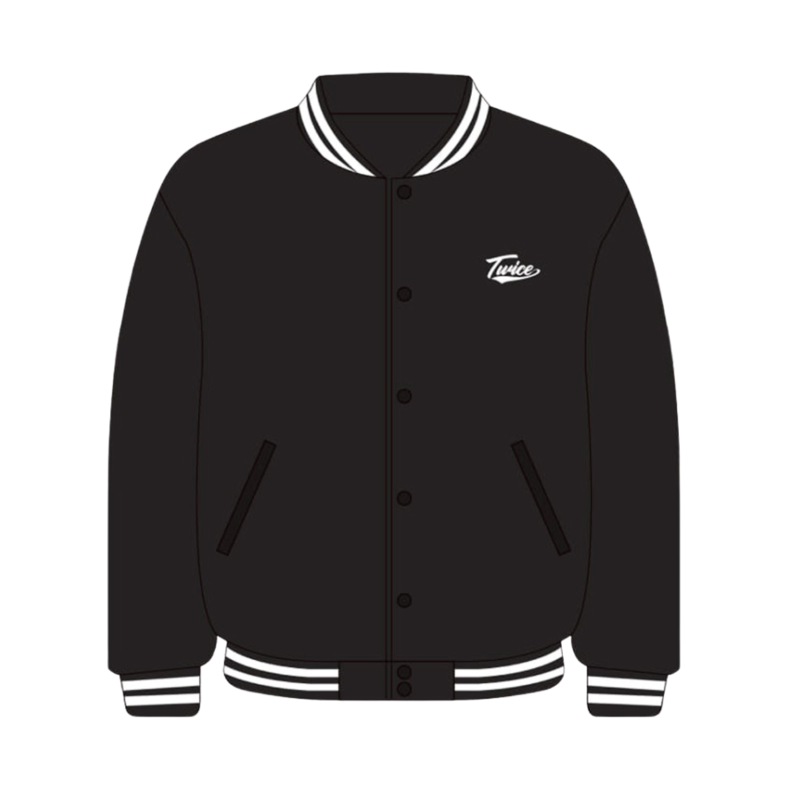 - Twice Home 9Round Stadium Jumper Black