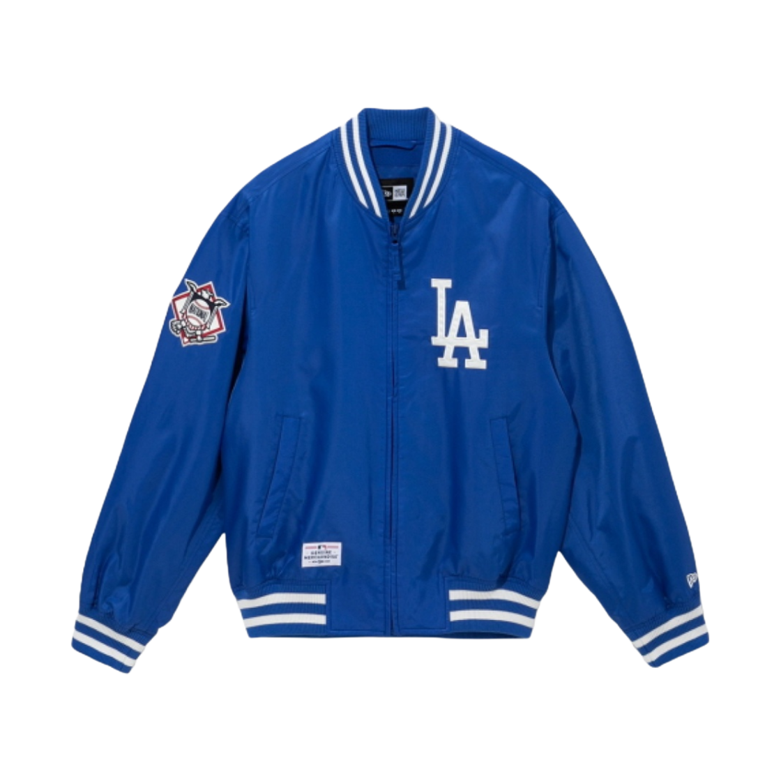 14358747 New Era MLB Seoul Series LA Dodgers Nylon Jacket Blue