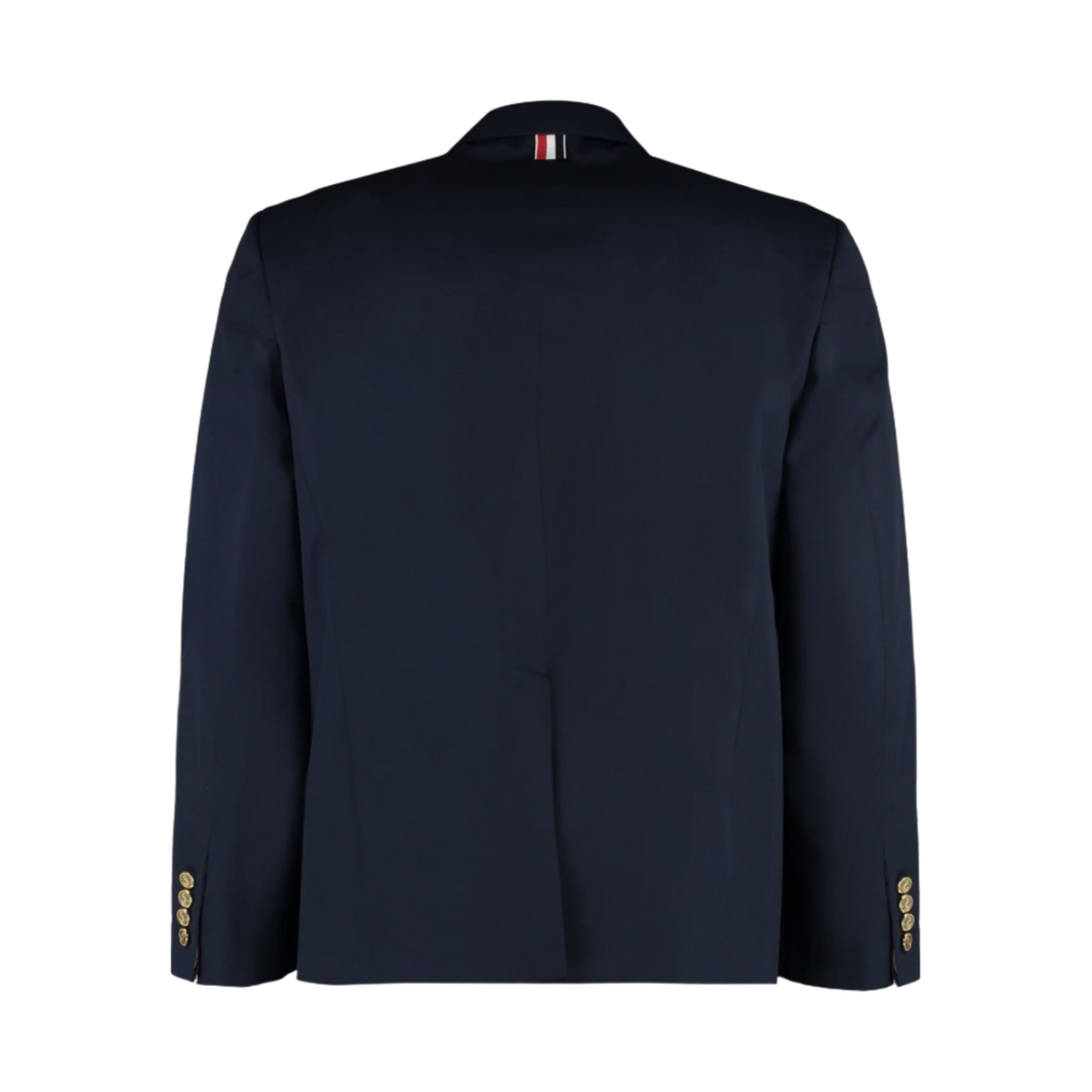 톰브라운 타입라이터 클로스 그로그랭 플래킷 스포츠 코트 네이비(Thom Browne Typewriter Cloth Grosgrain Placket Sport Coat Navy) - 2