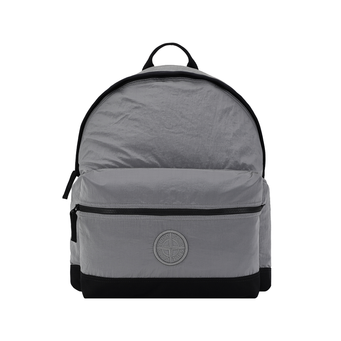 K1S1592000-09S0076-V0061 Stone Island 9200009 Nylon Metal in Econyl Padded Backpack with Pockets and Zipper Black - 25SS