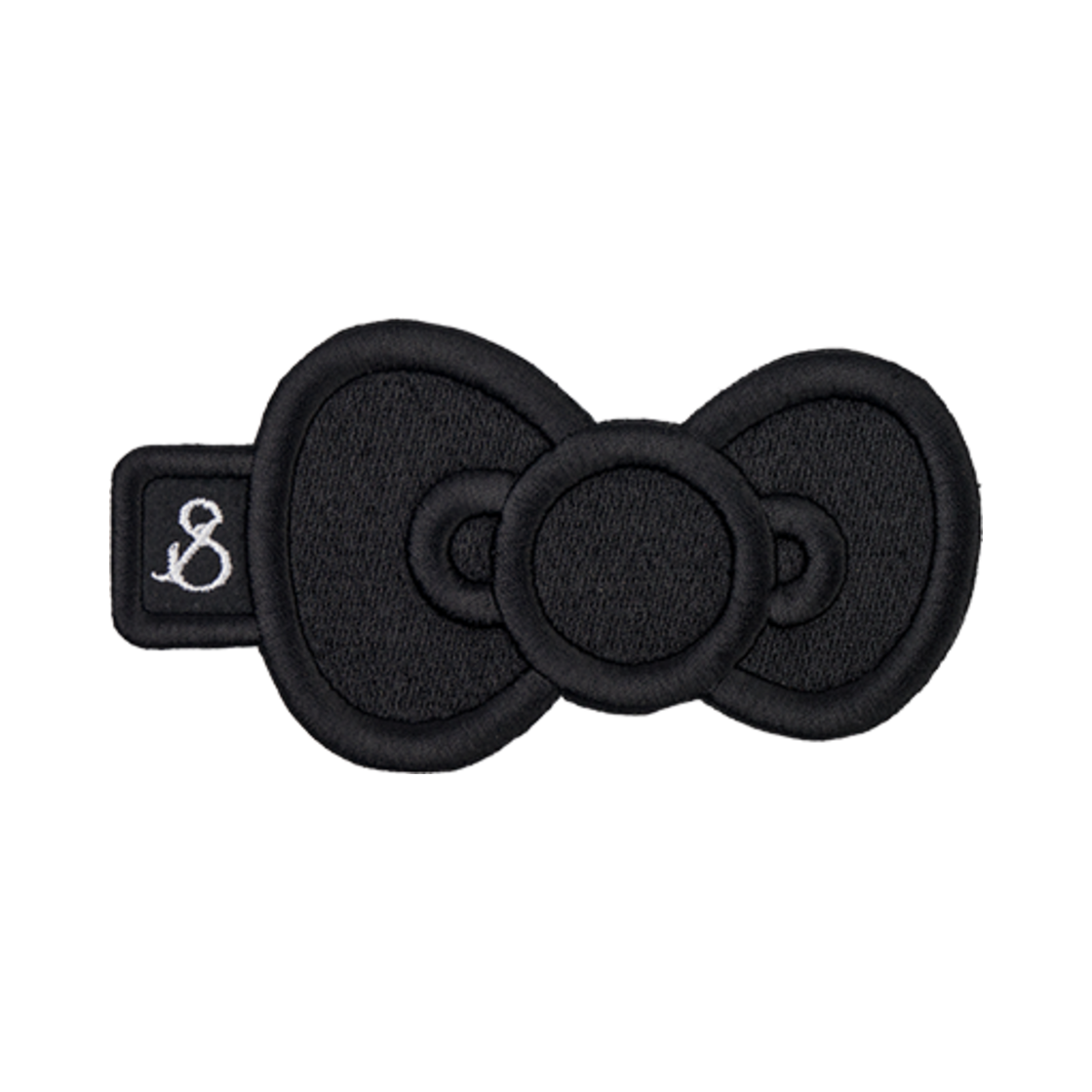 0JSQ1AC07BKF Joseph&Stacey Lucky Hello Kitty Ribbon Embroidery Wappen Black