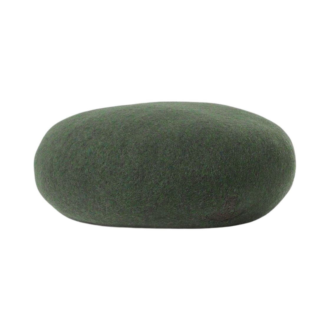 (W) 비비안 웨스트우드 라인 오브 자수 바스크 베레모 카키