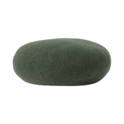 (W) Vivienne Westwood Line Orb Embroidery Basque Beret Khaki