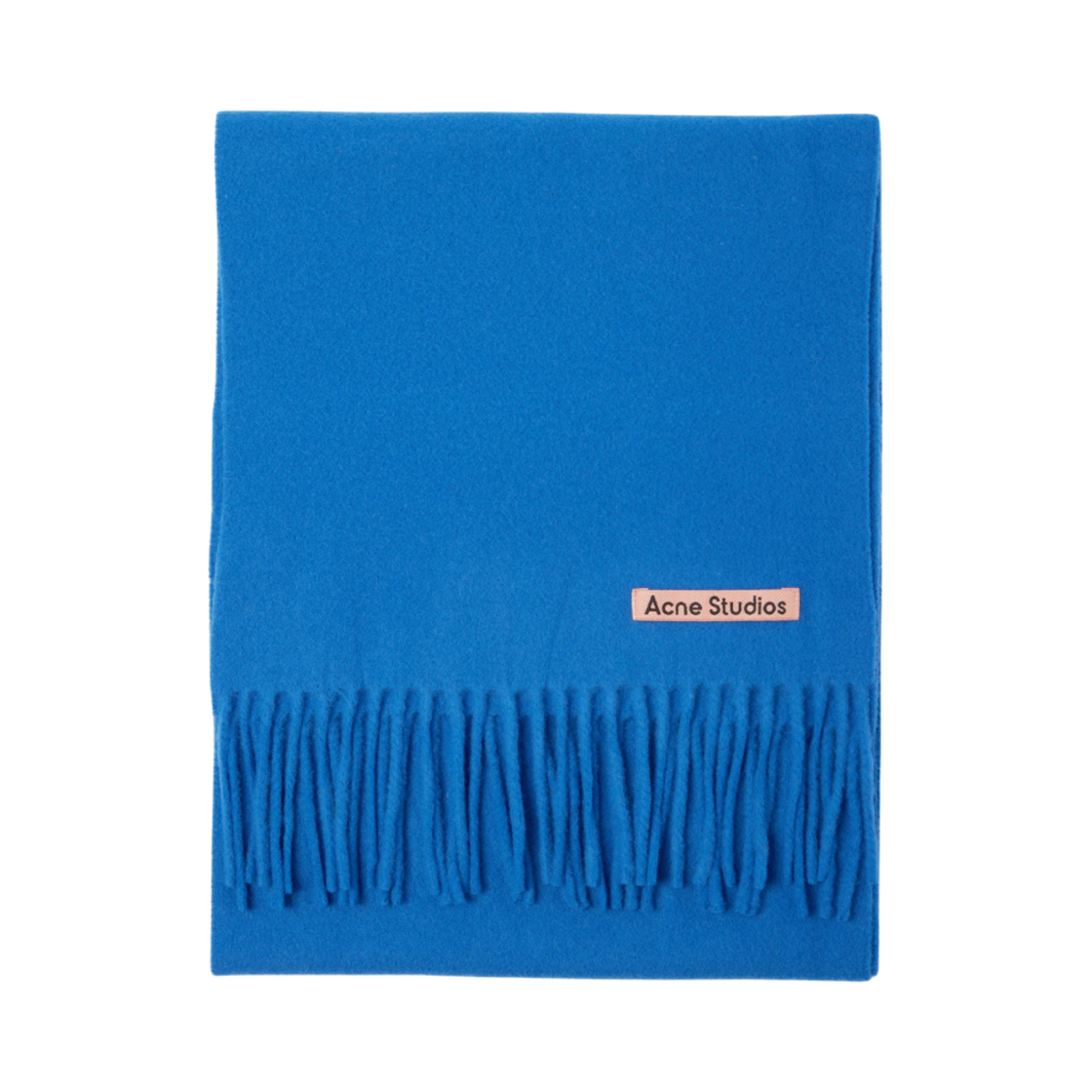 아크네 스튜디오 스키니 프린지 울 머플러 블루(Acne Studios Skinny Fringe Wool Muffler Blue)