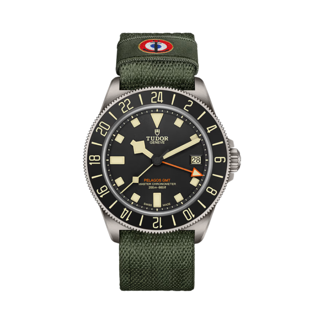 M2542G247NU-0002 Tudor Pelagos FXD GMT M5652 Fabric Strap Green