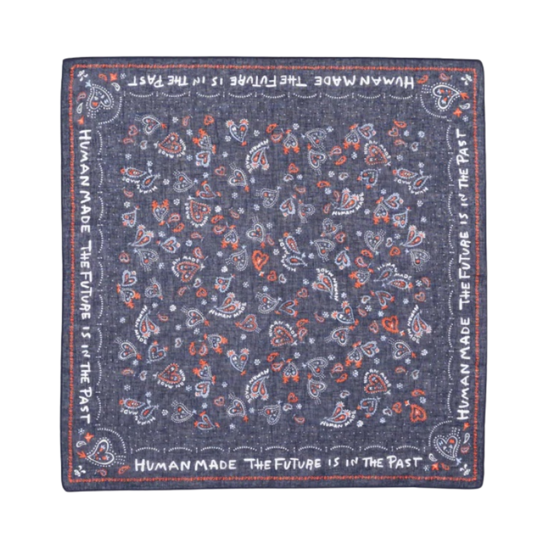 휴먼 메이드 페이즐리 반다나 네이비(Human Made Paisley Bandana Navy) - 1