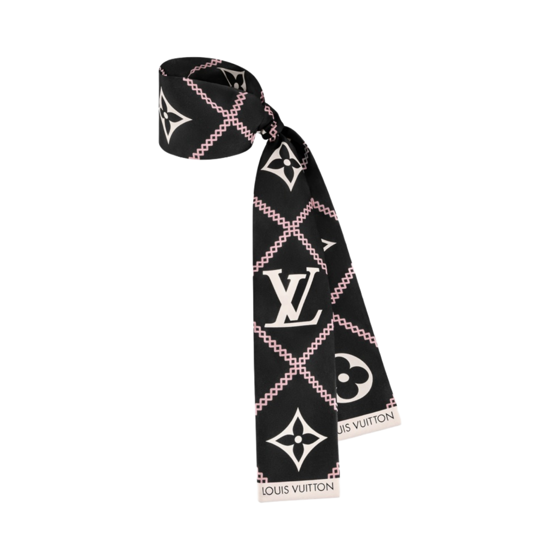 (W) 루이비통 크로아지옹 방도 블랙((W) Louis Vuitton Croisillon Bandeau Black) - 2