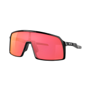 Oakley Sutro Polished Black Frame Prizm Snow Torch Lenses High Bridge Fit