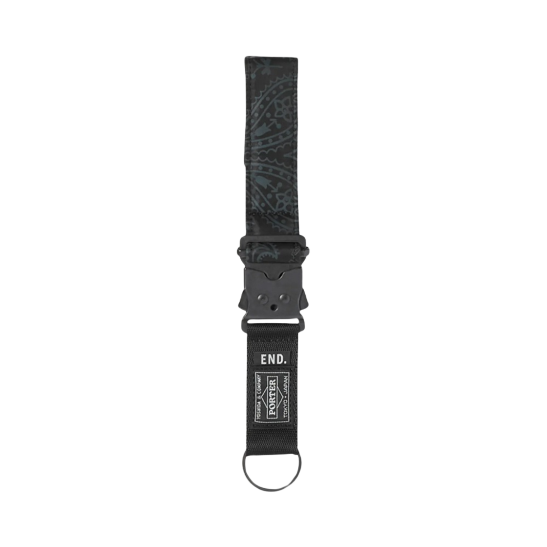 포터 x 엔드 키 홀더 블랙(Porter x END. Key Holder Black)