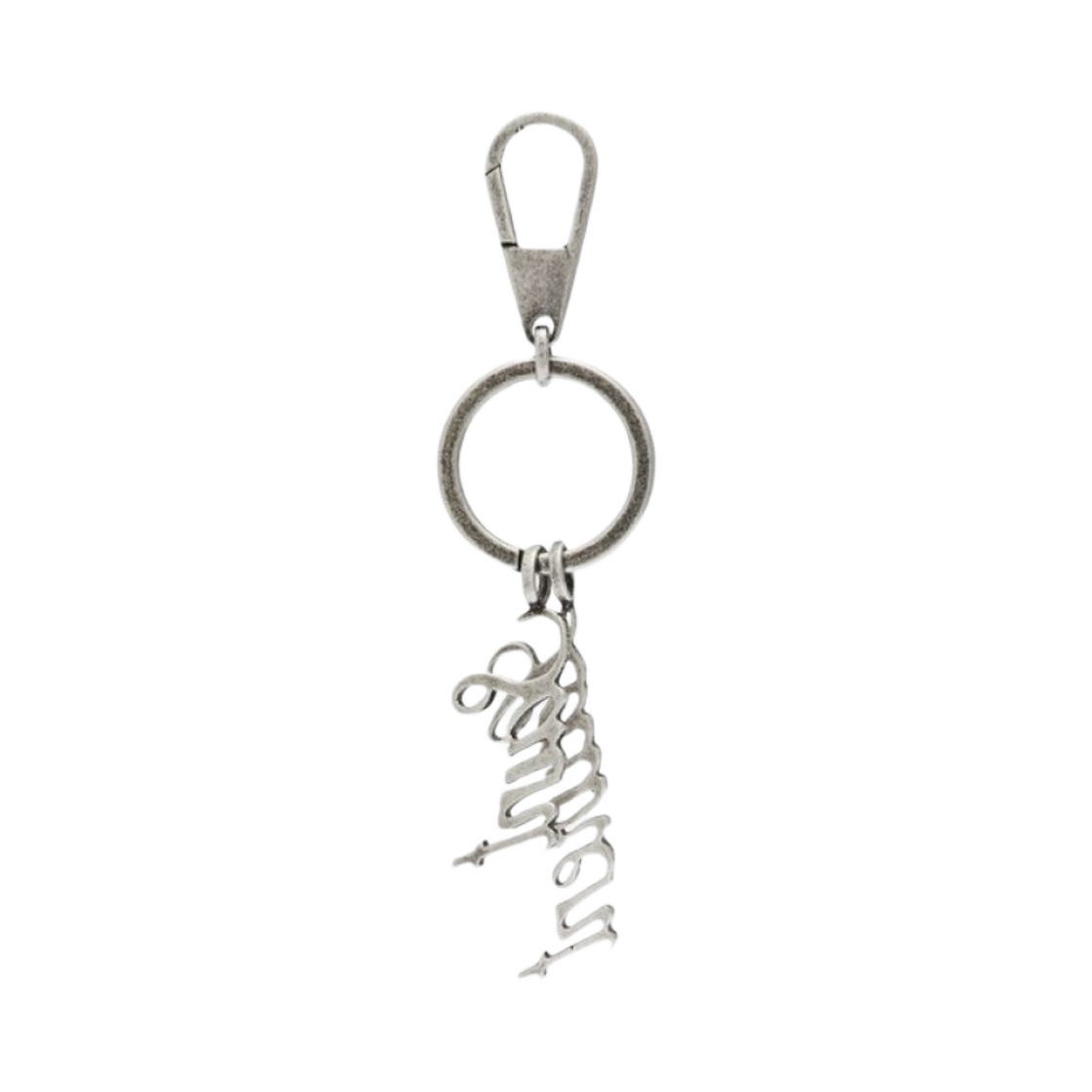 생로랑 메탈 키링 옥시다이즈 실버(Saint Laurent Keyring in Metal Oxidized Silver) - 2