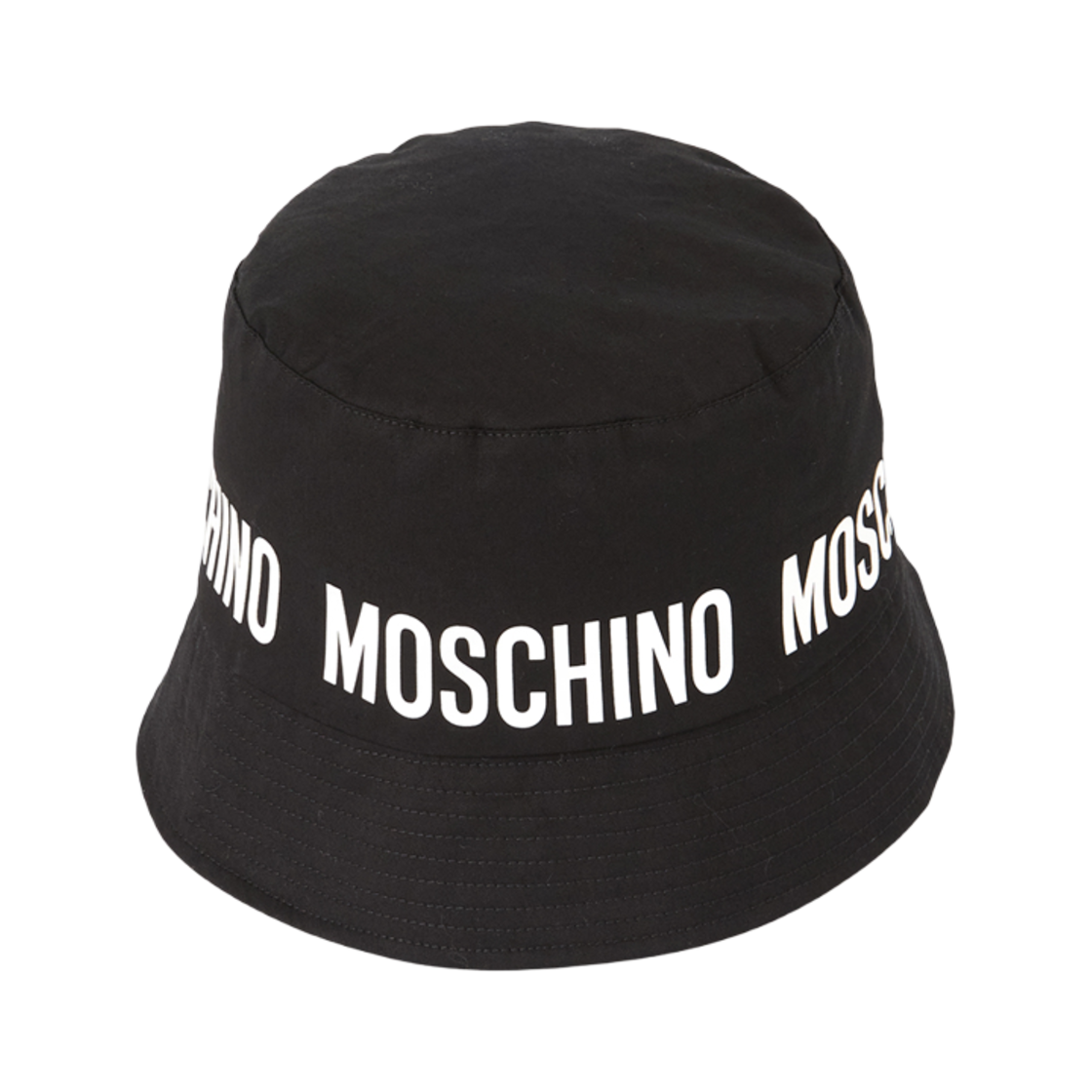 (키즈) 모스키노 버킷햇 블랙((Kids) Moschino Bucket Hat Black)