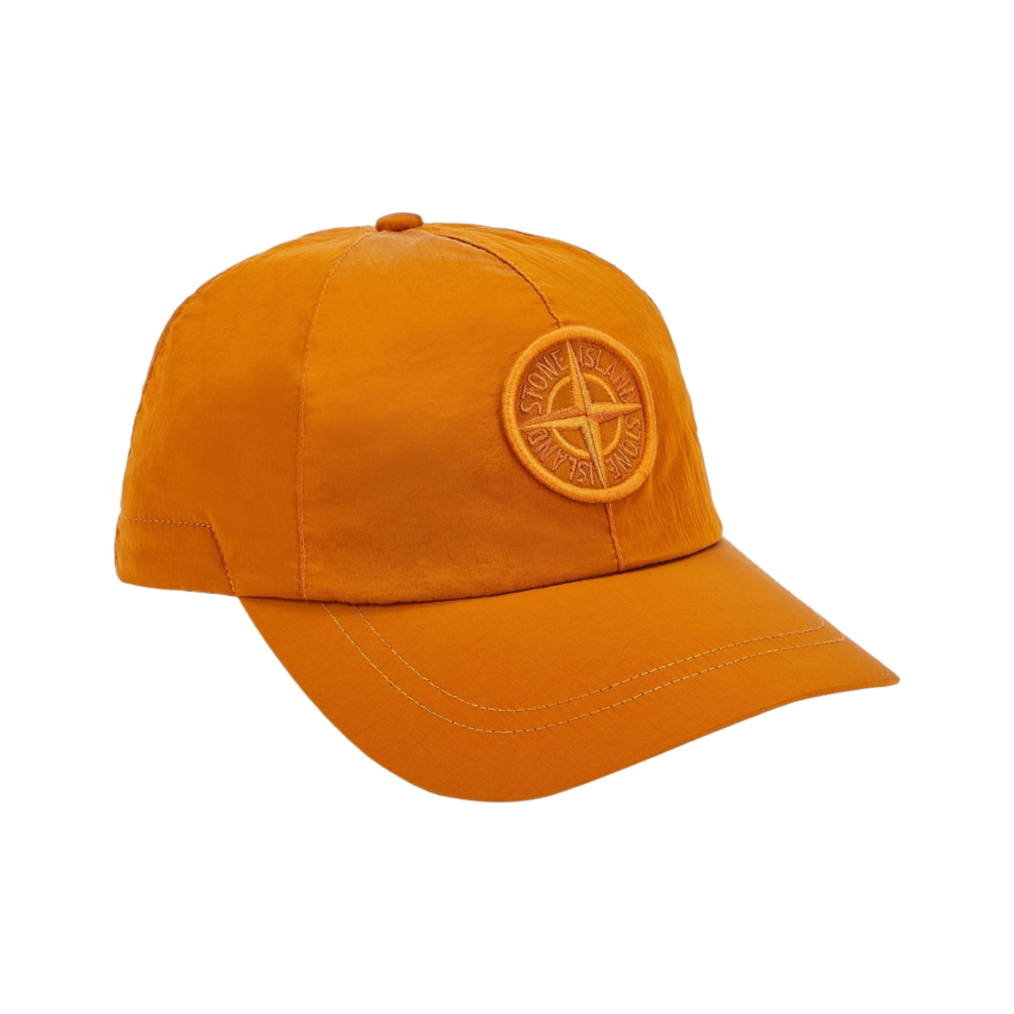 스톤 아일랜드 99576 나일론 메탈 6-패널 캡 오렌지 - 23SS(Stone Island 99576 Nylon Metal 6-Panel Cap Orange - 23SS)