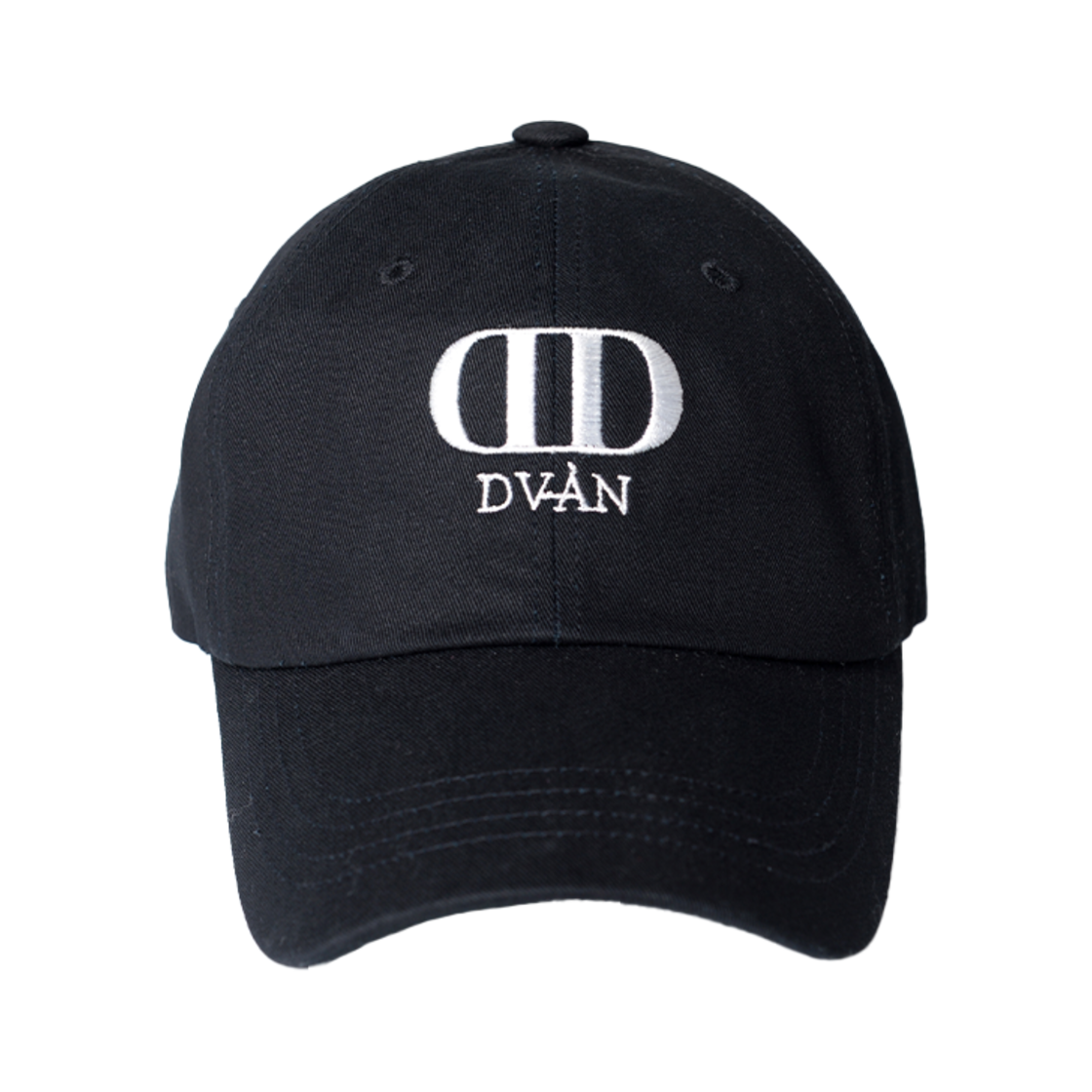 드반 시그니처 로고 볼캡 블랙(DVAN Logo Emd Ball Cap Black)