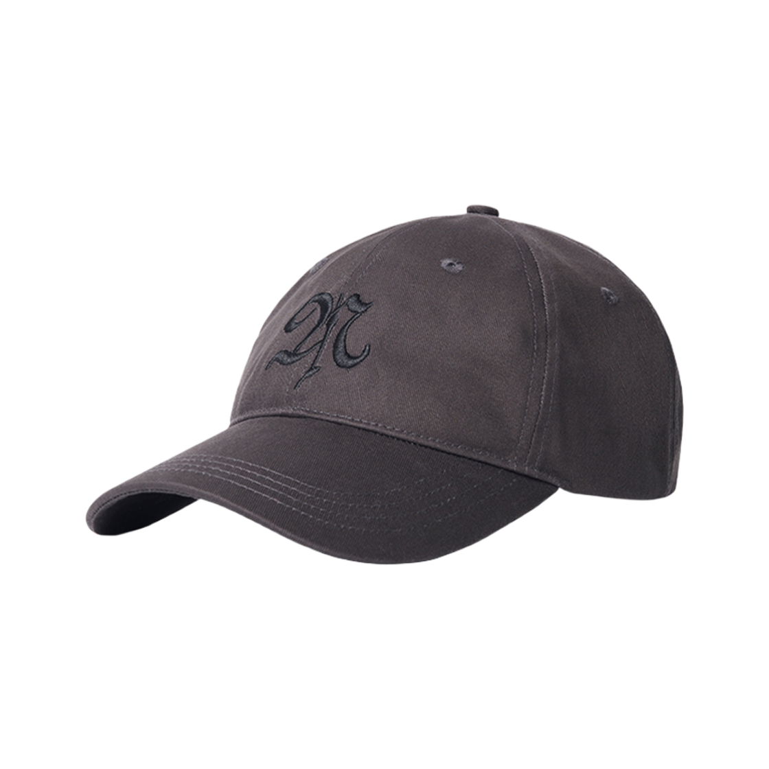 NMSS52HG14CHA NOMANUAL Uppercase Letter N Ball Cap Charcoal