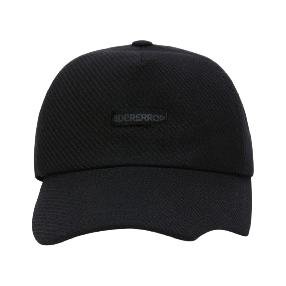 BO01SSHW0202BK Ader Error Tetraight Cap Product 123 Noir