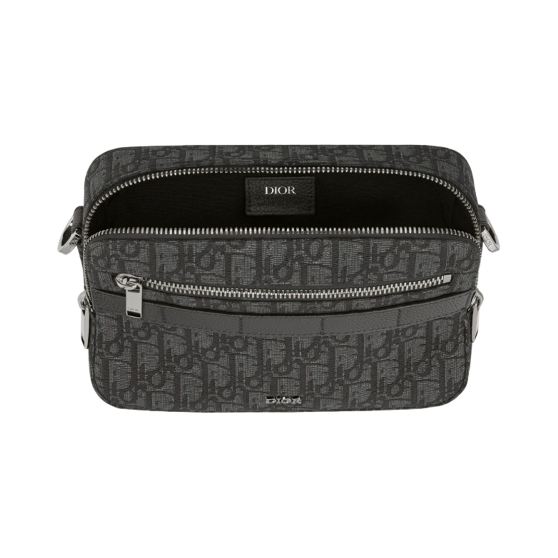 디올 사파리 메신저백 블랙 디올 오블리크 자카드(Dior Safari Messenger Bag Black Dior Oblique Jacquard) - 3
