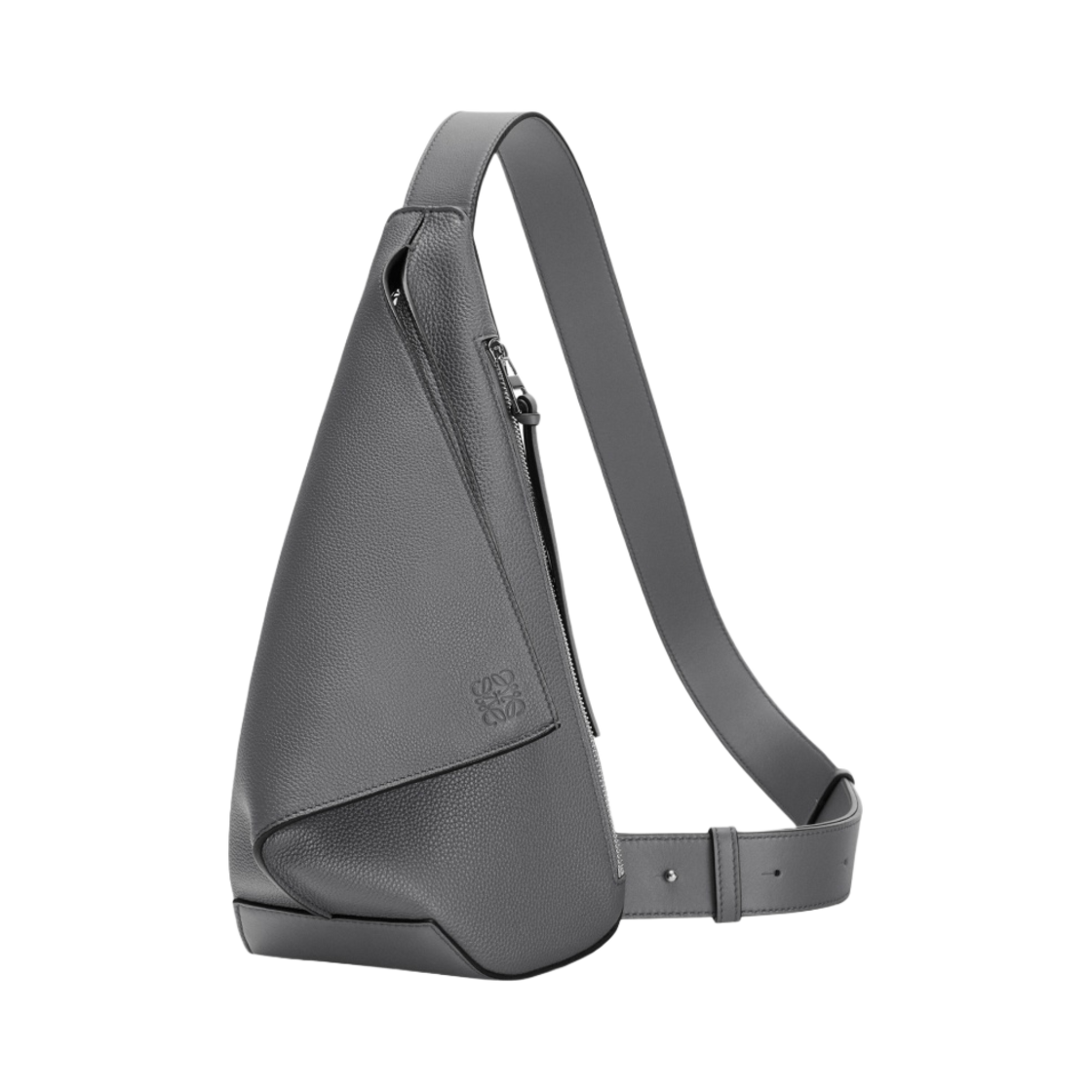 로에베 소프트 그레인드 카프스킨 안톤 슬링백 앤트러사이트(Loewe Anton Sling Bag in Soft Grained Calfskin Anthracite) - 2