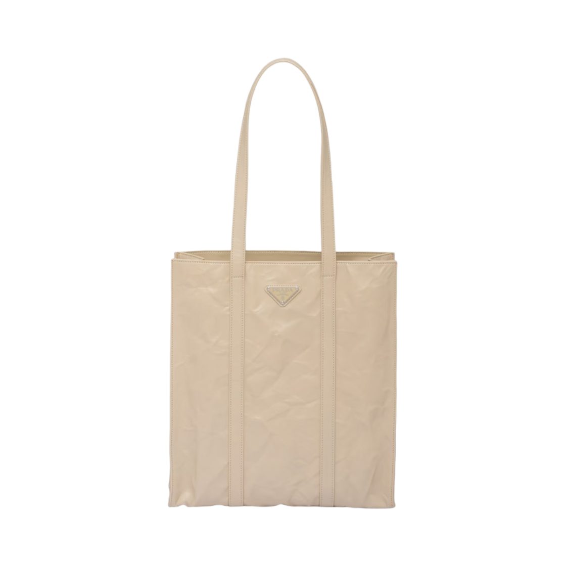 프라다 스몰 앤티크 나파 레더 토트 데저트 베이지(Prada Small Antique Nappa Leather Tote Desert Beige) - 1