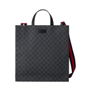 Gucci GG Tote Bag Black Grey