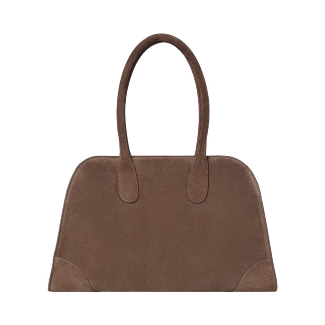 1230181004 COS Small Studio Bowling Bag Leather Brown
