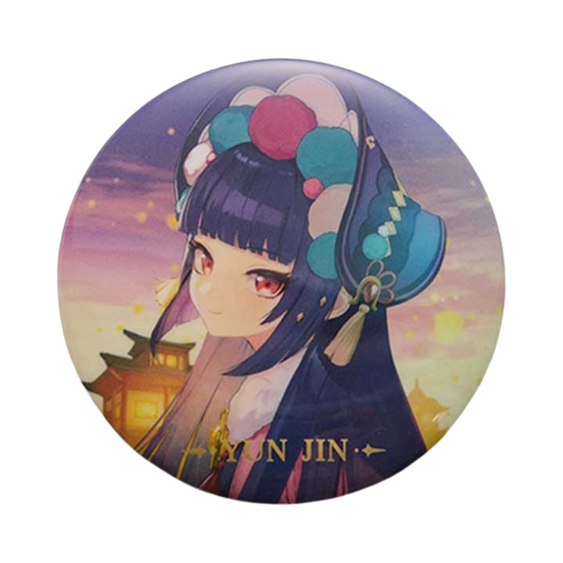 원신 캔뱃지 테마 시리즈 운근(Genshin Badge Yunjin) - 1