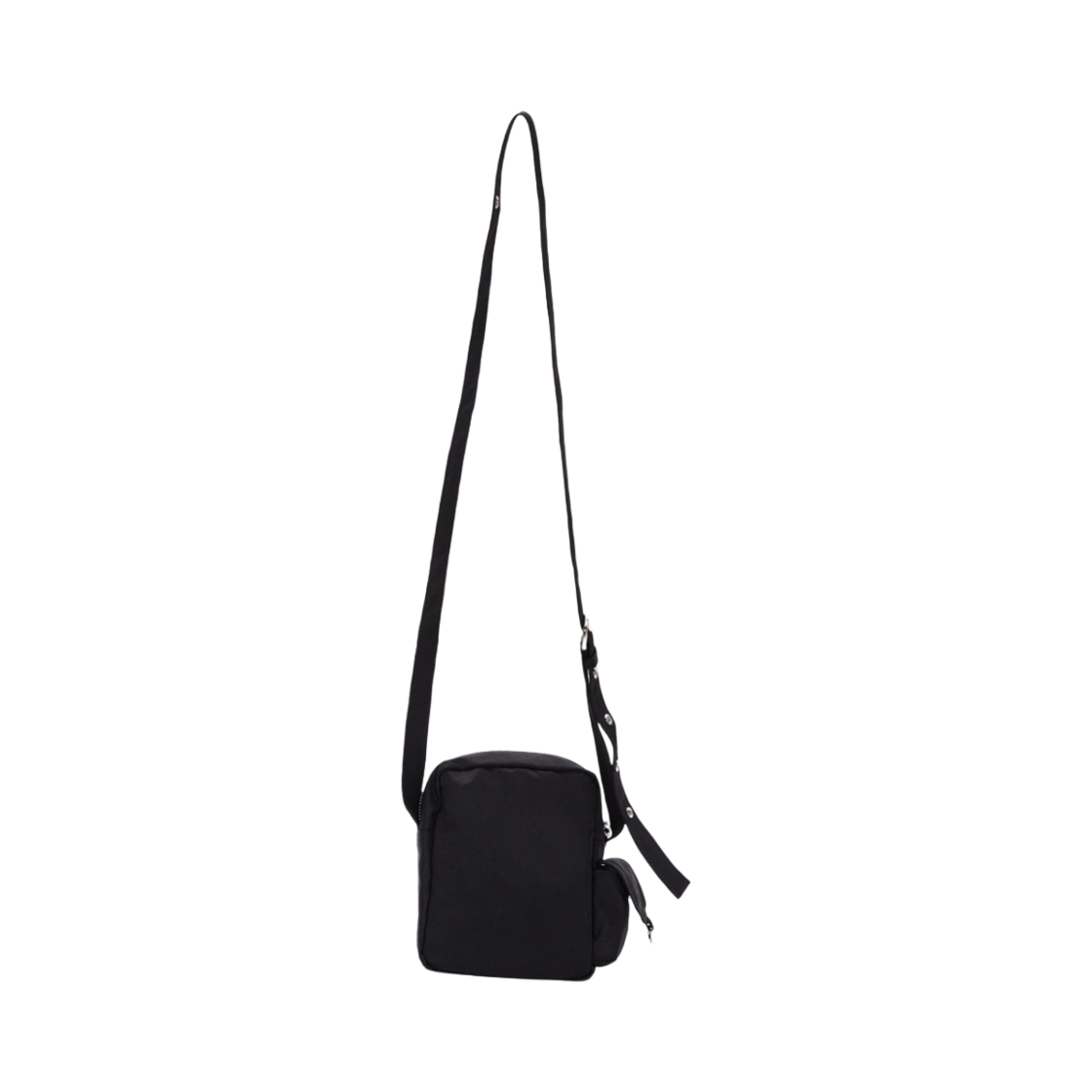 ★MATIN KIM ★ CARGO MESH CROSS BAG CARGO MESH CROSS BAG IN BLACK - MATINKIM