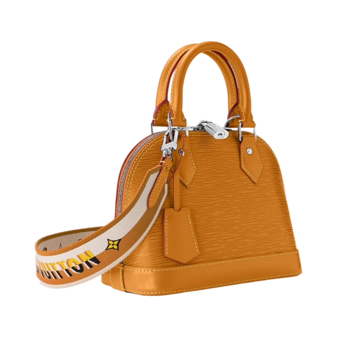 M57540 Louis Vuitton Alma BB Epi Gold Miel - #3