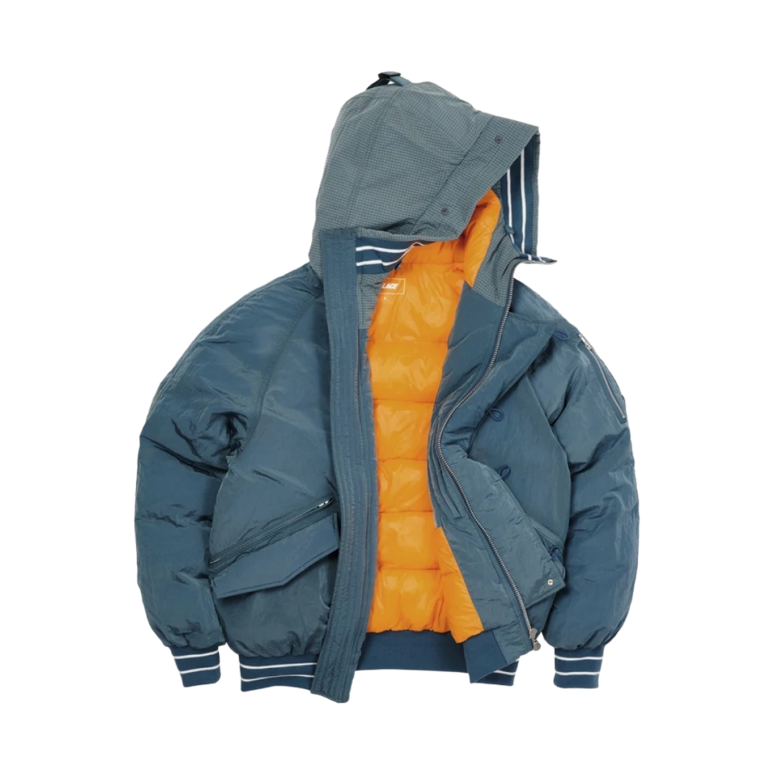 팔라스 P-2B 숏 파카 블루 - 21FW(Palace P-2B Short Parka Blue - 21FW) - 4