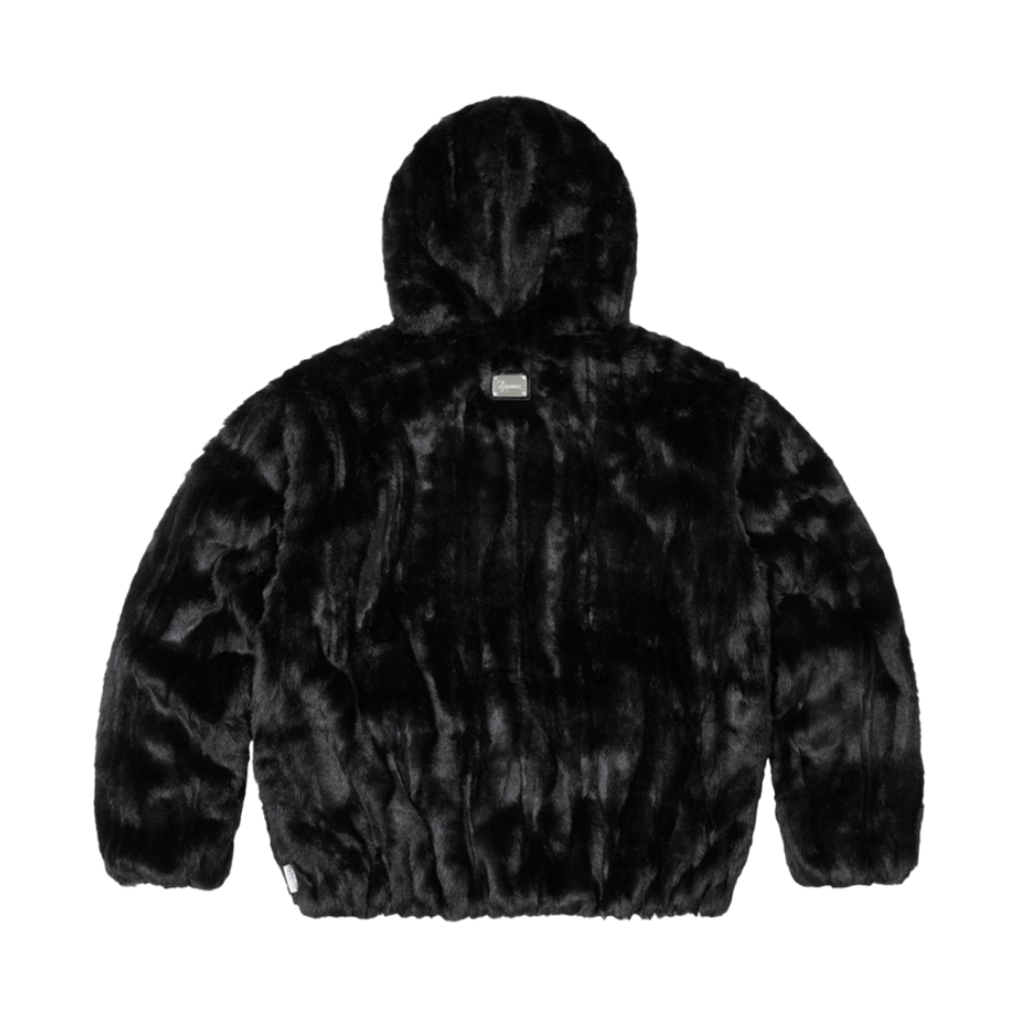 슈프림 포우 퍼 후드 자켓 블랙 - 24FW(Supreme Faux Fur Hooded Jacket Black - 24FW) - 2