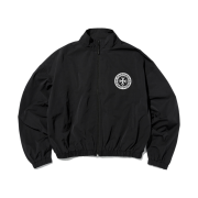 Punch Drunk Parties Embroidered Wind Jacket BLACK