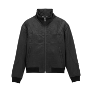 Saint Laurent Grained Lambskin Blouson Noir