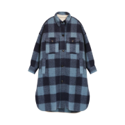 (W) Isabel Marant Fontizi Coat Midnight - 21FW