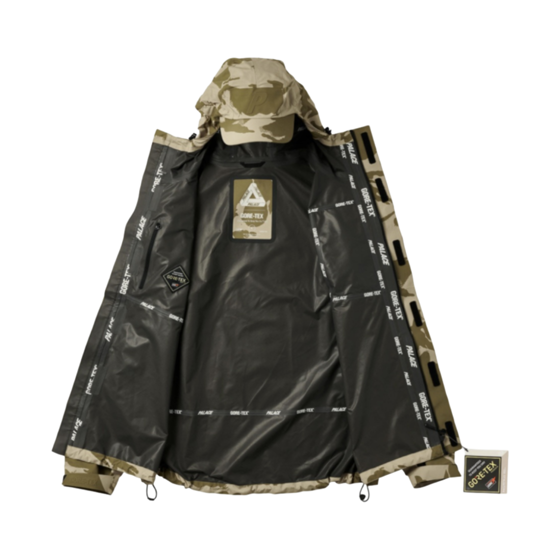 팔라스 고어텍스 P 캡 자켓 데저트 DPM - 21SS(Palace Gore-Tex P Cap Jacket Desert DPM - 21SS) - 2