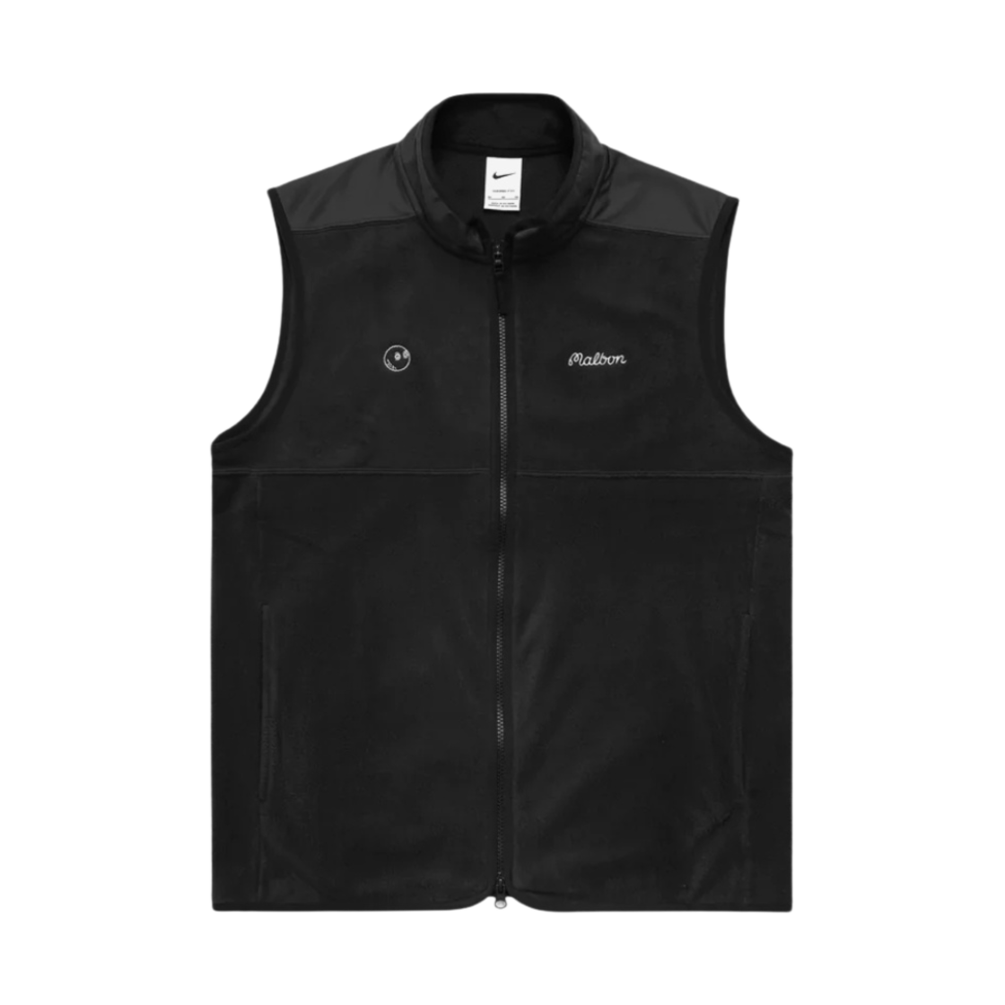 말본 골프 x 나이키 써마핏 빅토리 베스트 블랙(Malbon Golf x Nike Therma-Fit Victory Vest Black)