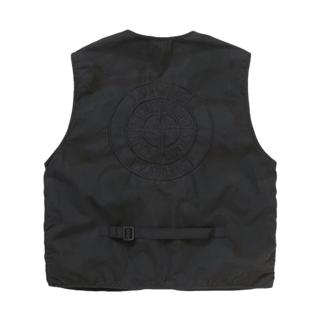 슈프림 x 스톤 아일랜드 카모 카고 베스트 블랙 카모 - 19SS(Supreme x Stone Island Camo Cargo Vest Black Camo - 19SS) - 2