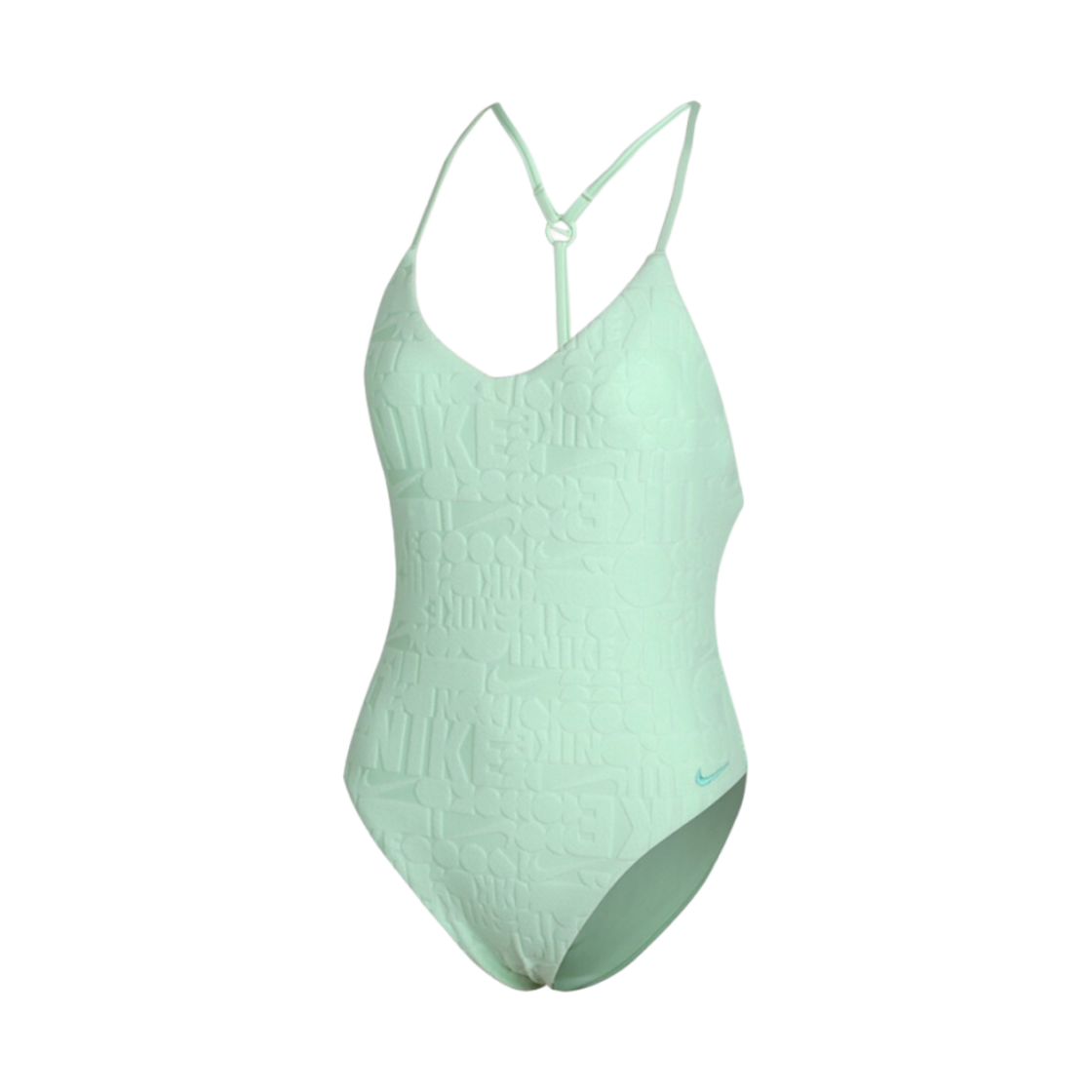 NESSE244-338 (W) Nike Swim Retro Flow Tie Back Vapor Green