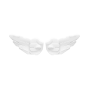 [KREAM 단독] Miuki Lumiel_00 Wing Hair Clip White 2ea/set