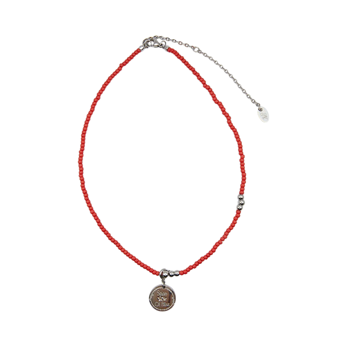 엔프프 크림슨 토큰 네크리스