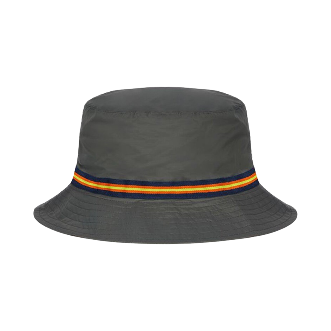 Y246EOH925 K-WAY Le Vrai Pascal Tape Bucket Hat Dark Khaki