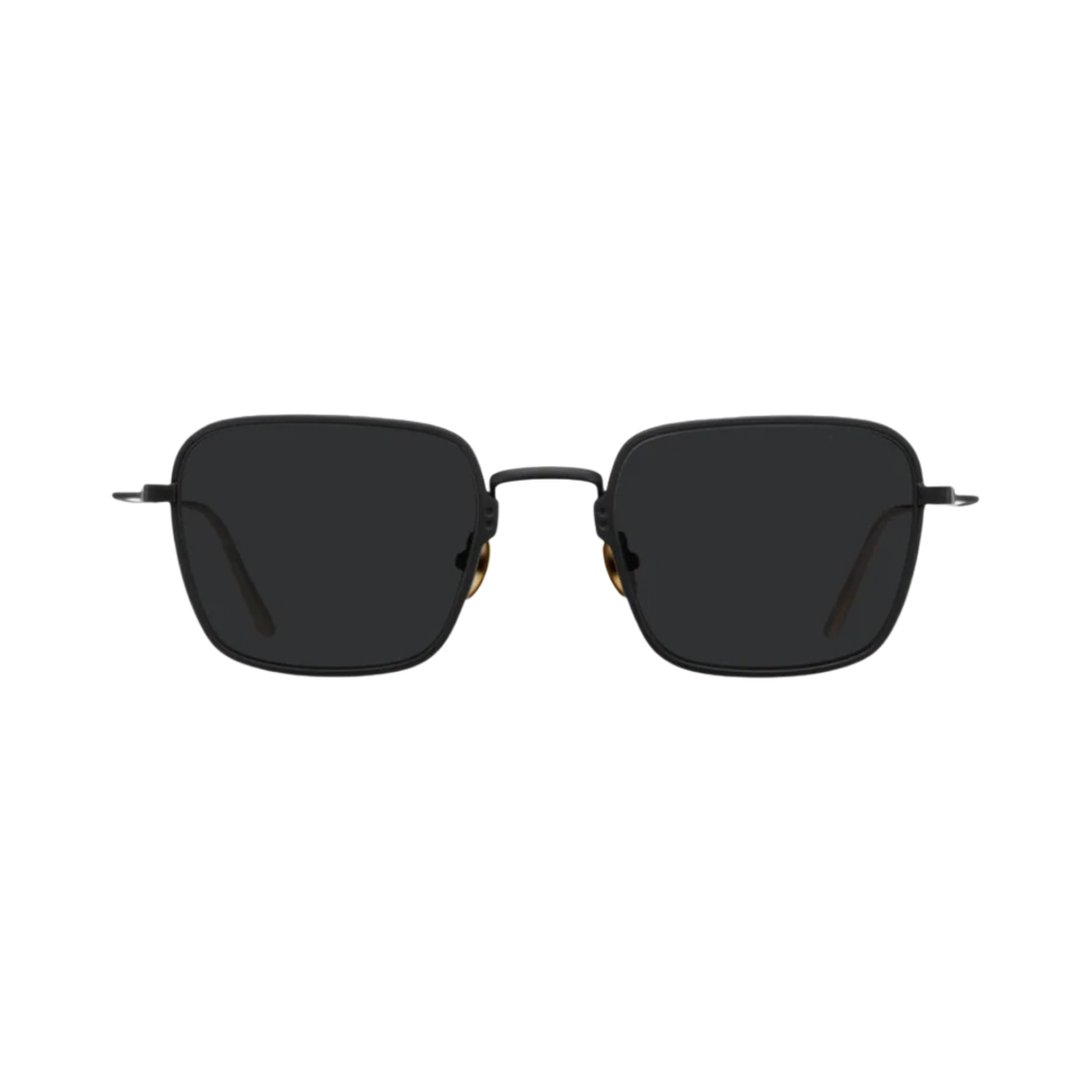 프라다 아이웨어 컬렉션 선글라스 슬레이트 그레이 렌즈 블랙 오파크 티타늄(Prada Eyewear Collection Sunglasses Slate Grey Lenses Black Opaque Titanium) - 1