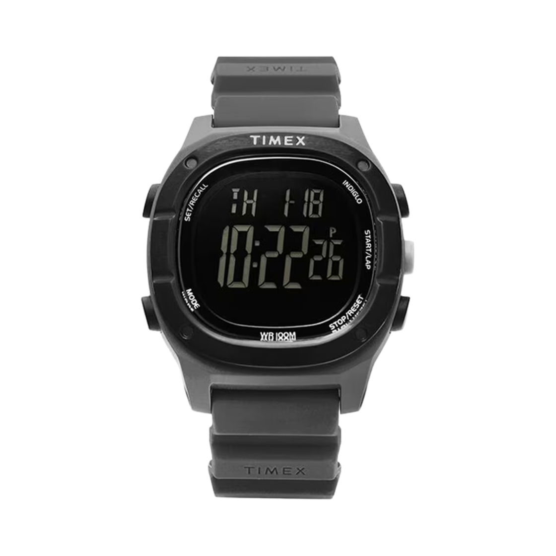 TW5M35300 Timex Command 40mm Silicone Strap Watch Gray
