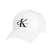 Calvin Klein Monogram Logo Cap Bright White