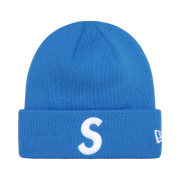 Supreme New Era S Logo Beanie Blue - 24FW