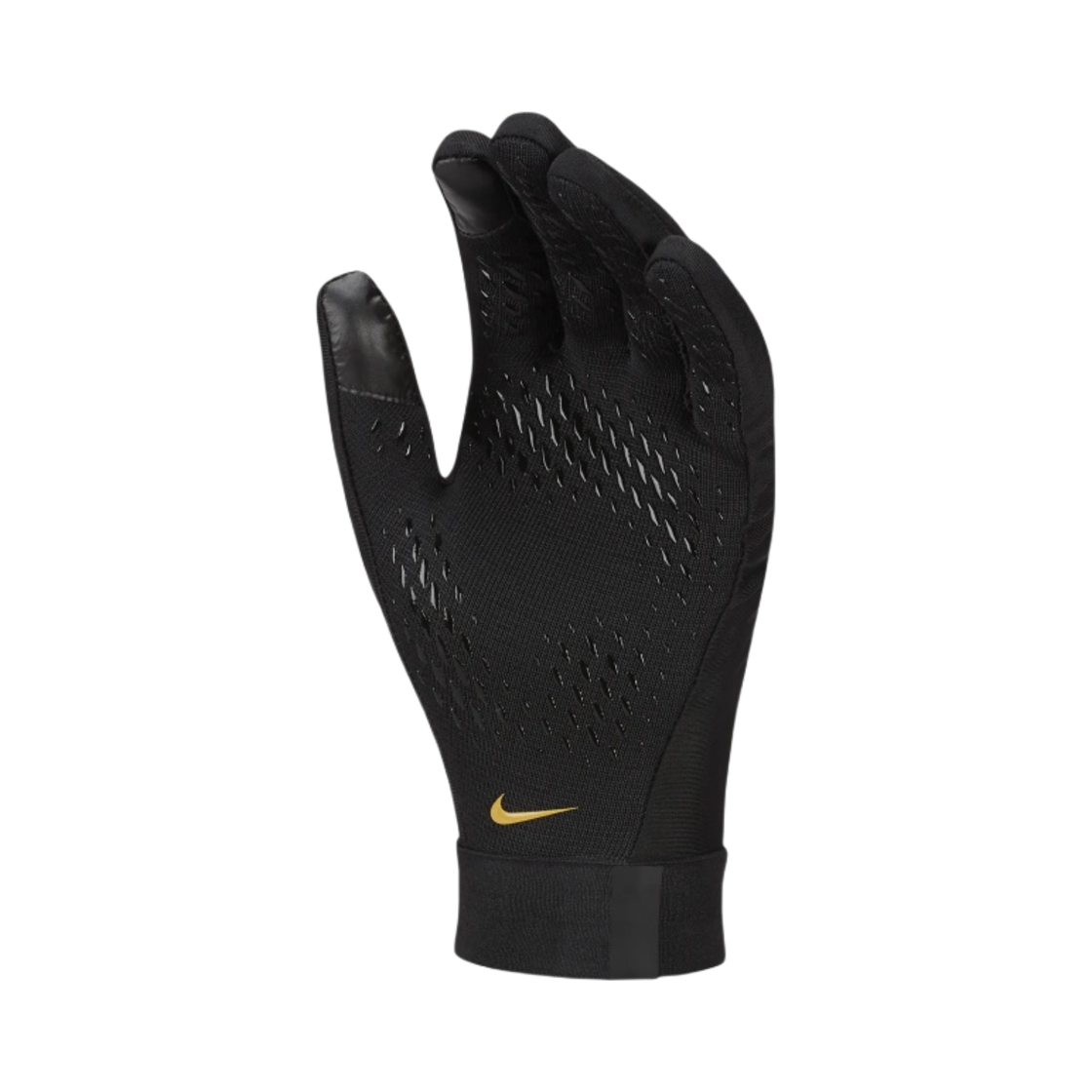 나이키 FC 바르셀로나 써마핏 아카데미 풋볼 글러브 블랙 옐로우(Nike FC Barcelona Therma-Fit Academy Football Gloves Black Yellow) - 2