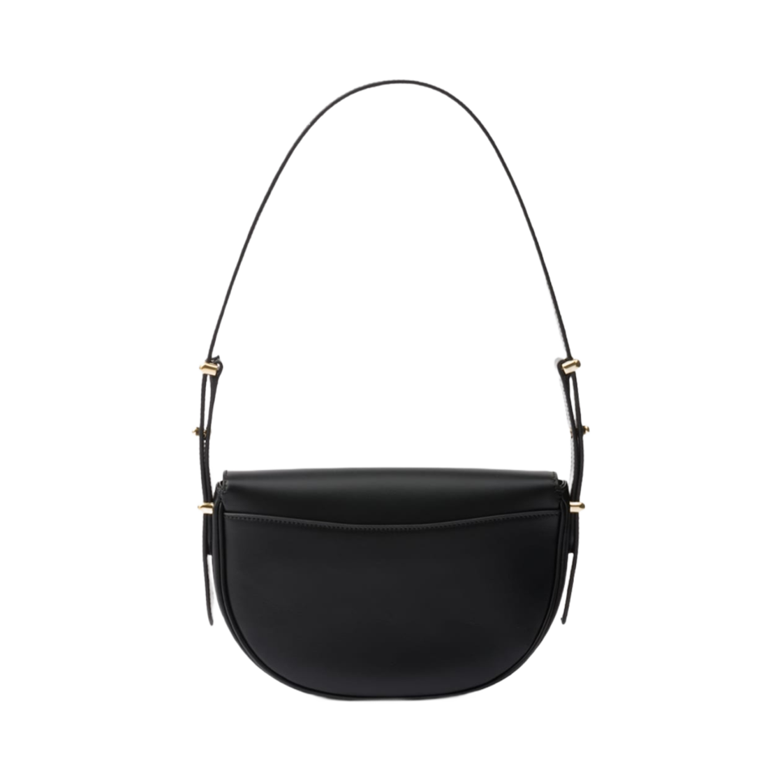 프라다 아르케 레더 숄더백 플랩 블랙(Prada Arque Leather Shoulder Bag Flap Black) - 3