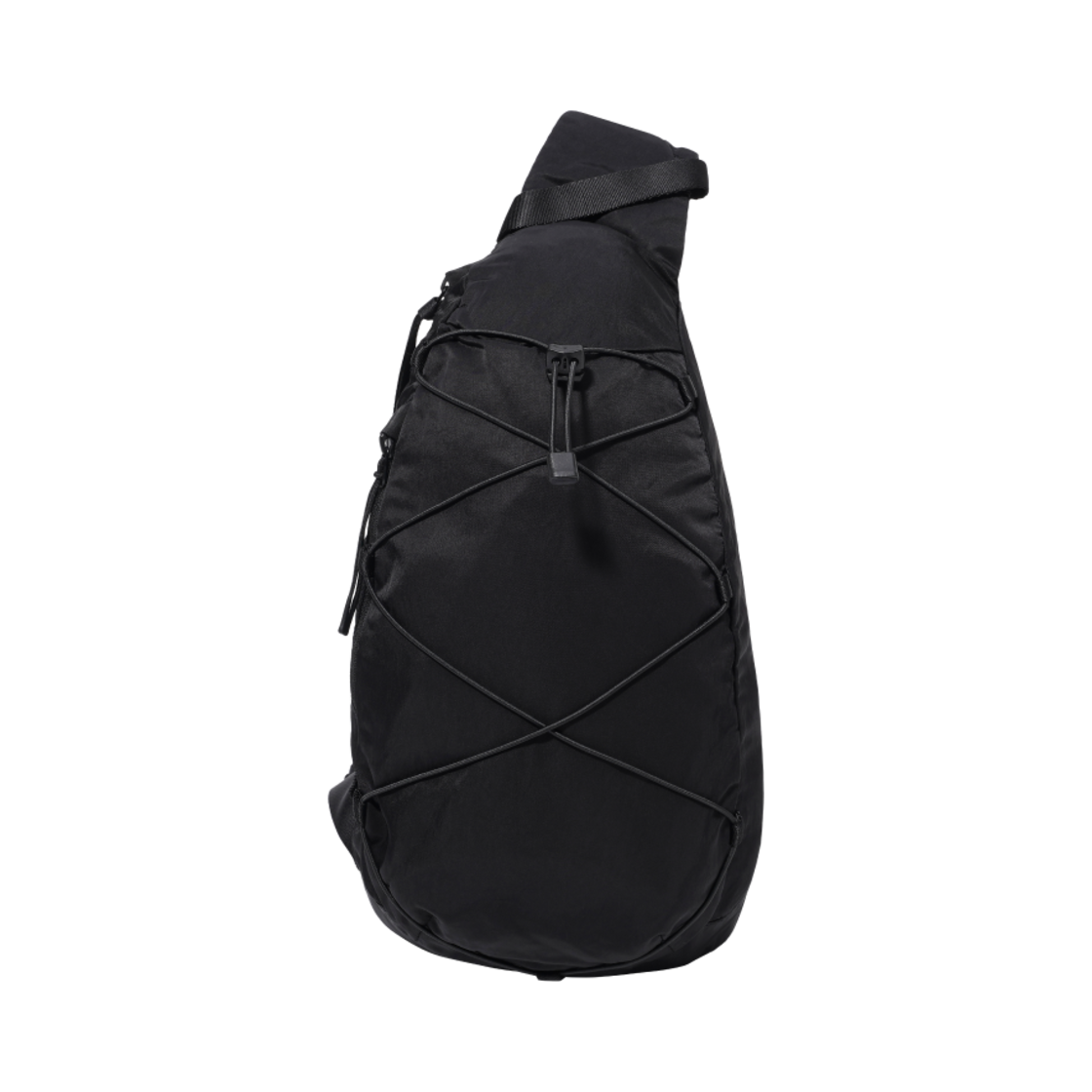 C.P. 컴퍼니 나일론 B 크로스바디 럭색 블랙 - 24FW(C.P. Company Nylon B Crossbody Rucksack Black - 24FW)